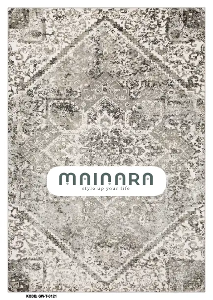 Karpet Tradisional (GW-T-0121) - Grey