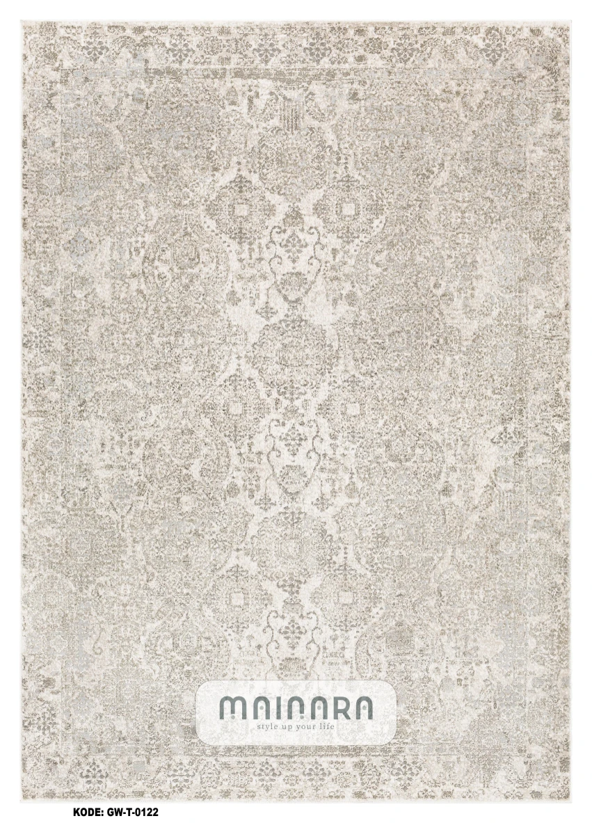 Karpet Tradisional (GW-T-0122) - Grey