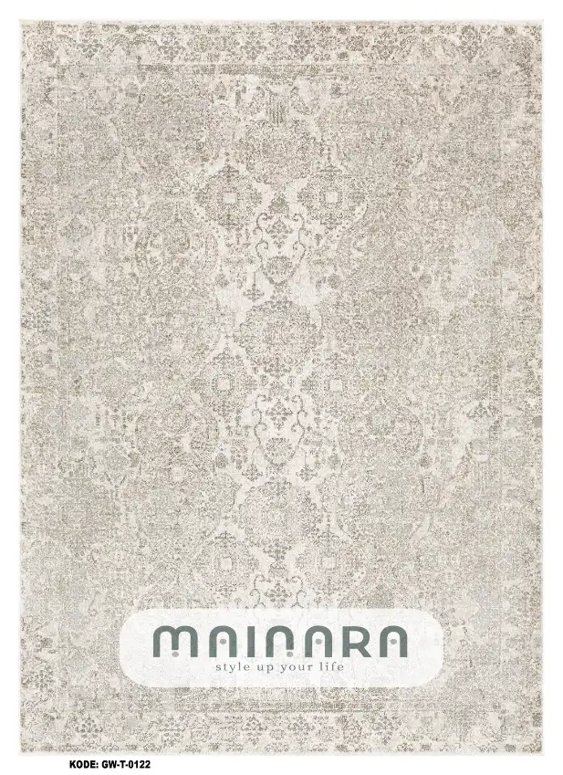 Karpet Tradisional (GW-T-0122) - Grey