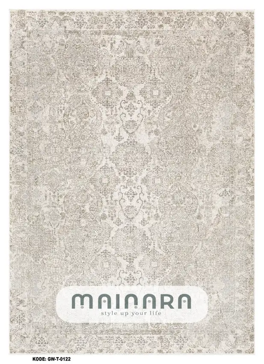 Karpet Tradisional (GW-T-0122) - Grey