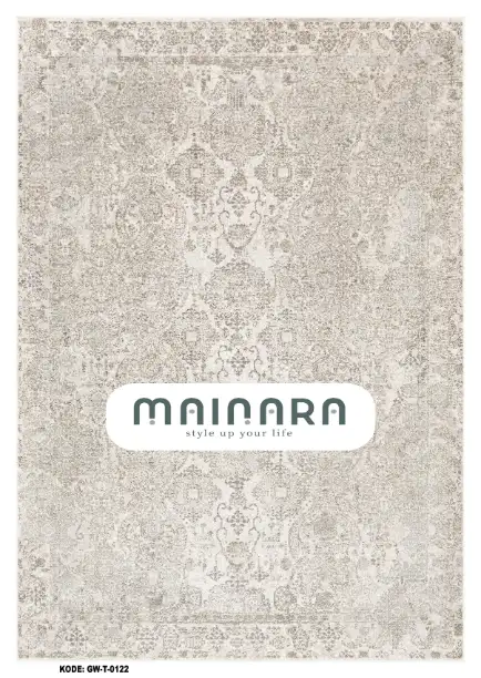 Karpet Tradisional (GW-T-0122) - Grey