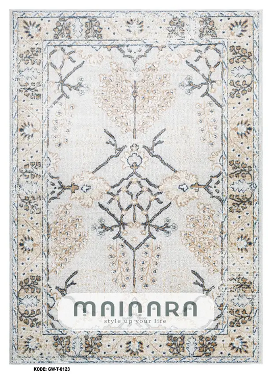 Karpet Tradisional (GW-T-0123) - Grey