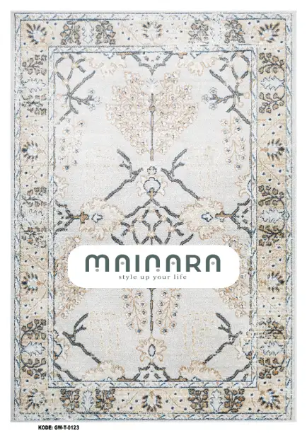 Karpet Tradisional (GW-T-0123) - Grey