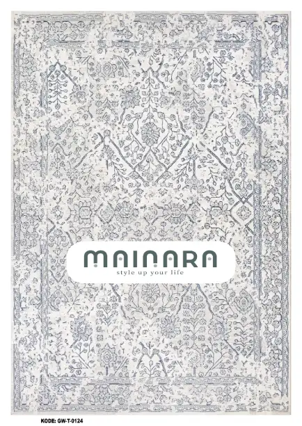 Karpet Tradisional (GW-T-0124) - Grey