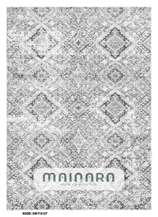 Karpet Tradisional (GW-T-0127) - Grey