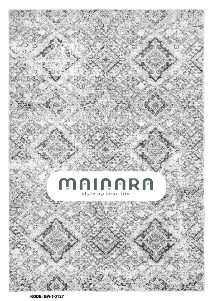 Karpet Tradisional (GW-T-0127) - Grey