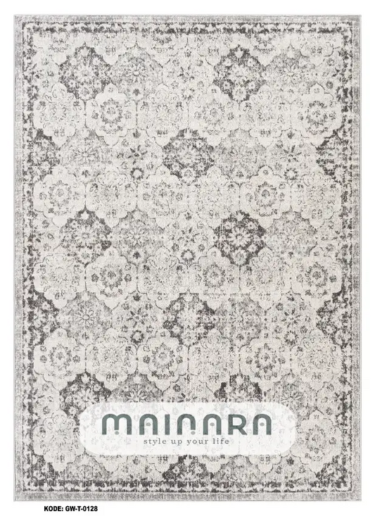 Karpet Tradisional (GW-T-0128) - Grey