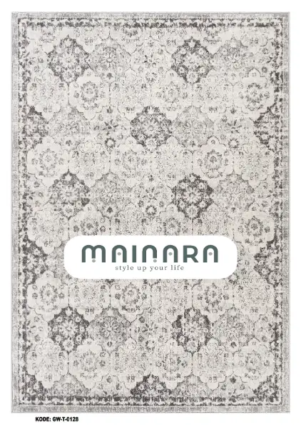 Karpet Tradisional (GW-T-0128) - Grey