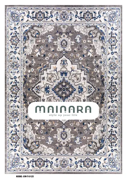 Karpet Tradisional (GW-T-0129) - Grey