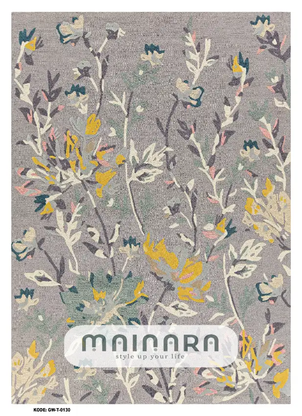 Karpet Tradisional (GW-T-0130) - Grey