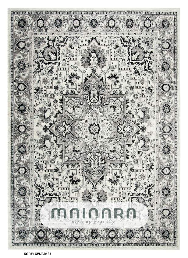 Karpet Tradisional (GW-T-0131) - Grey