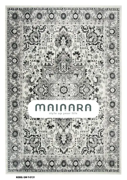 Karpet Tradisional (GW-T-0131) - Grey