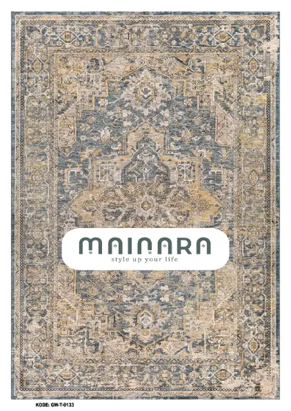 Karpet Tradisional (GW-T-0133) - Grey