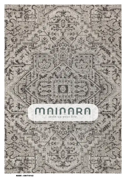 Karpet Tradisional (GW-T-0142) - Grey