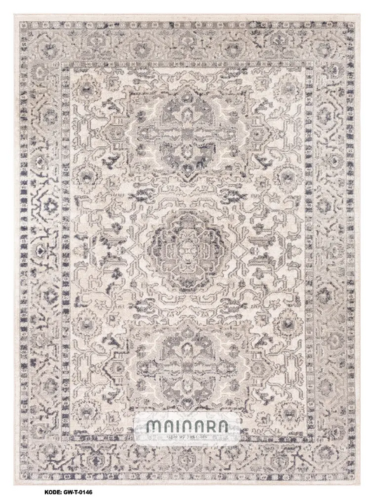 Karpet Tradisional (GW-T-0146) - Grey