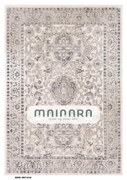 Karpet Tradisional (GW-T-0146) - Grey