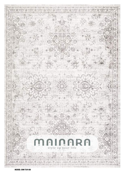 Karpet Tradisional (GW-T-0148) - Grey
