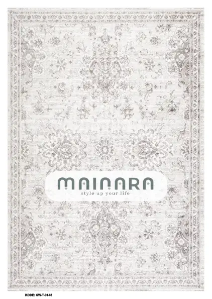 Karpet Tradisional (GW-T-0148) - Grey