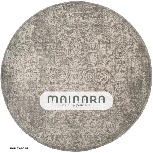 Karpet Tradisional (GW-T-0158) - Grey