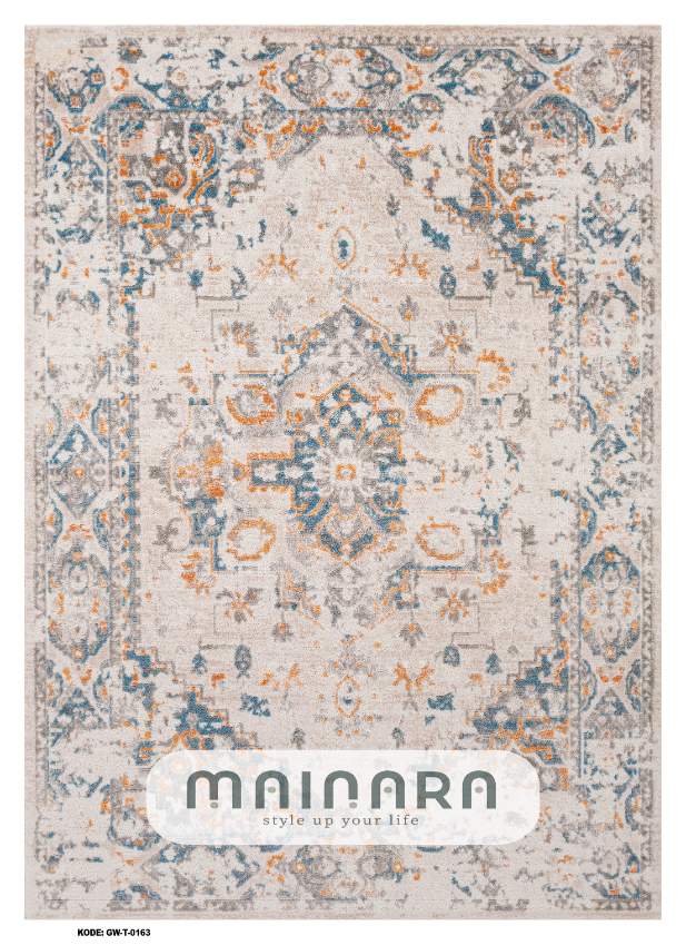 Karpet Tradisional (GW-T-0163) - Grey