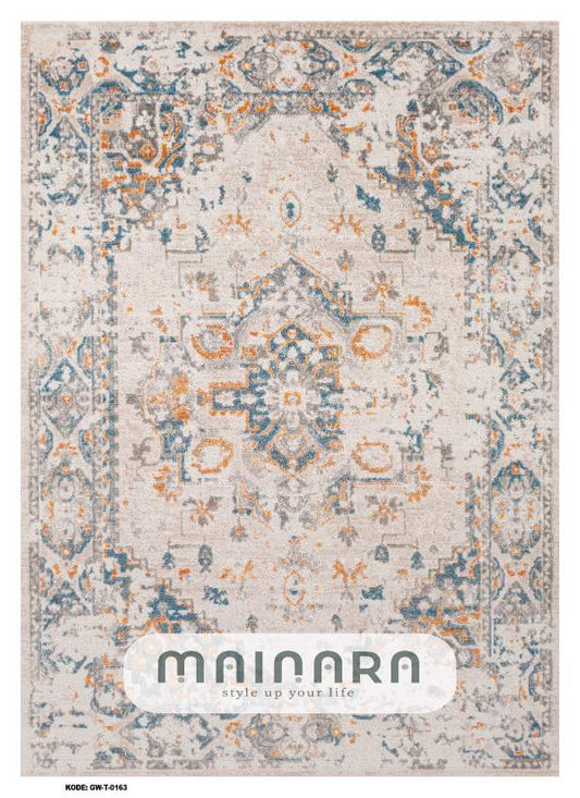 Karpet Tradisional (GW-T-0163) - Grey