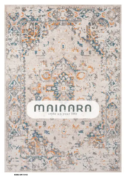 Karpet Tradisional (GW-T-0163) - Grey