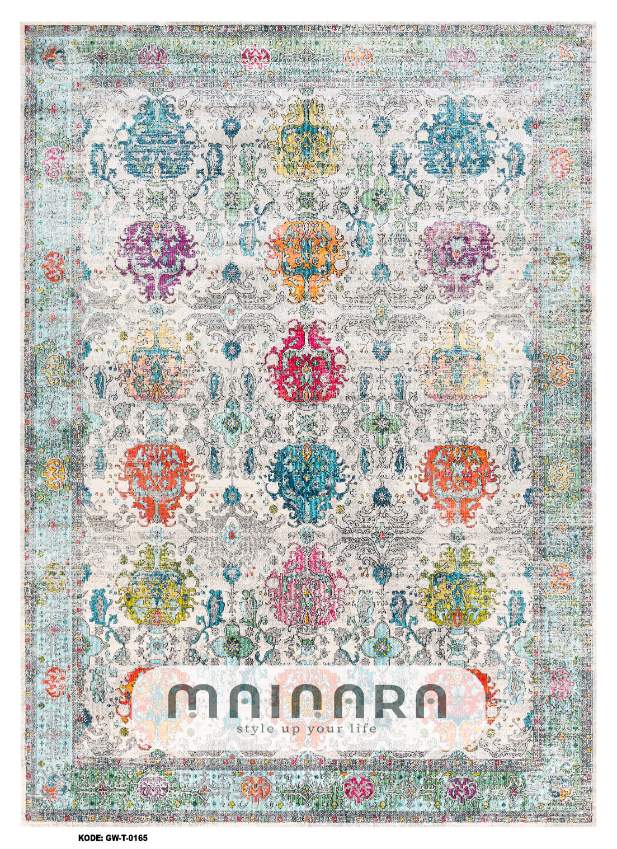 Karpet Tradisional (GW-T-0165) - Grey