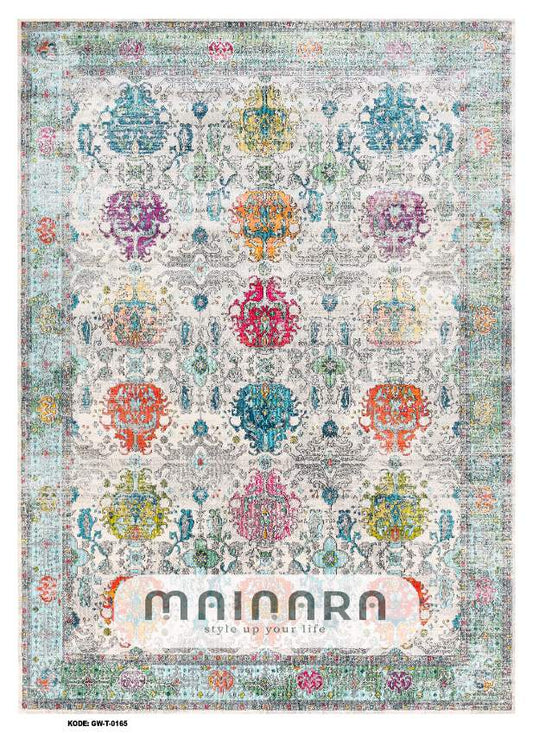 Karpet Tradisional (GW-T-0165) - Grey