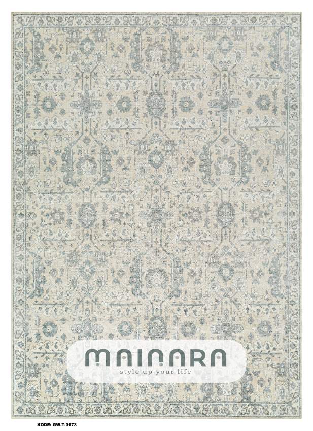 Karpet Tradisional (GW-T-0173) - Grey