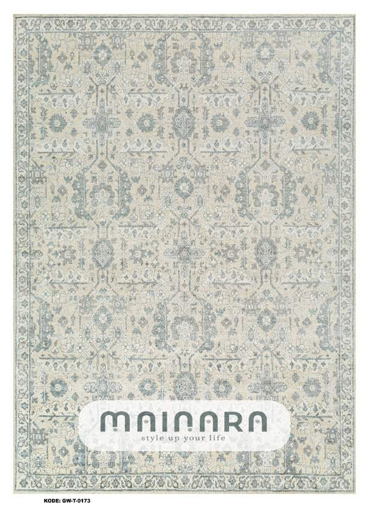 Karpet Tradisional (GW-T-0173) - Grey