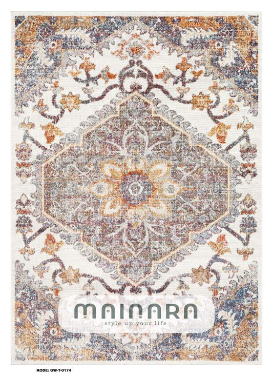 Karpet Tradisional (GW-T-0174) - Grey