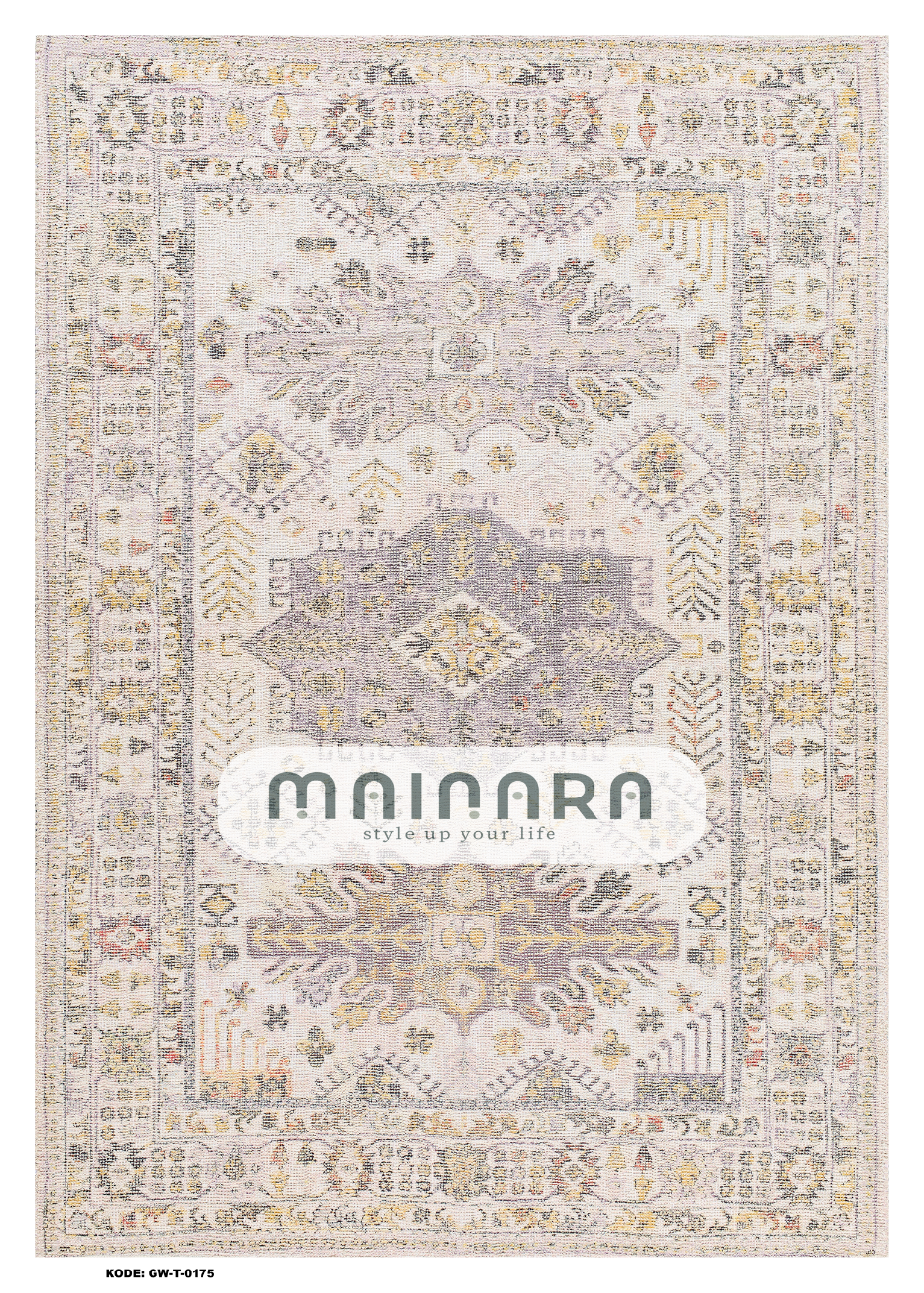 Karpet Tradisional (GW-T-0175) - Grey