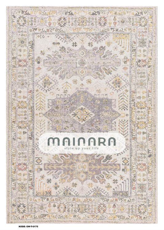 Karpet Tradisional (GW-T-0175) - Grey
