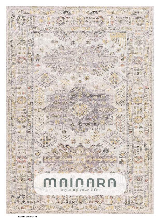 Karpet Tradisional (GW-T-0175) - Grey