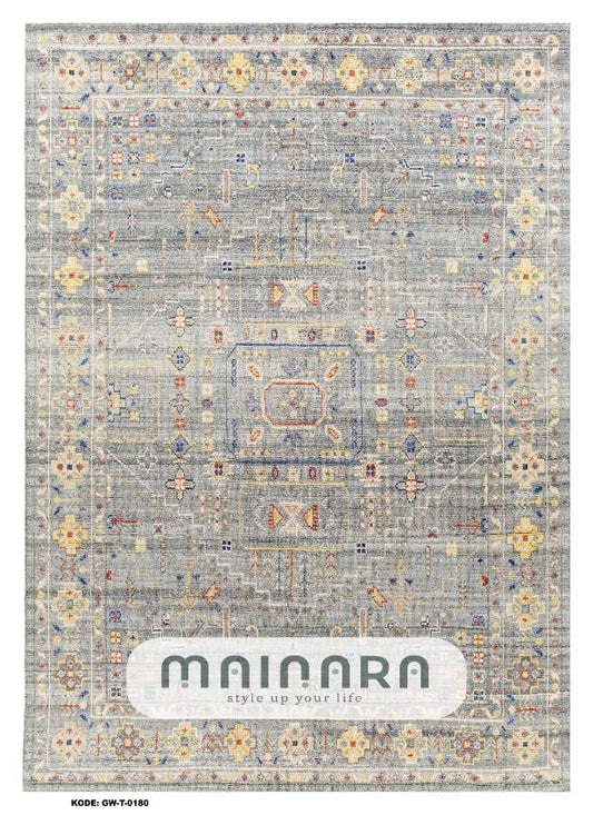 Karpet Tradisional (GW-T-0180) - Grey