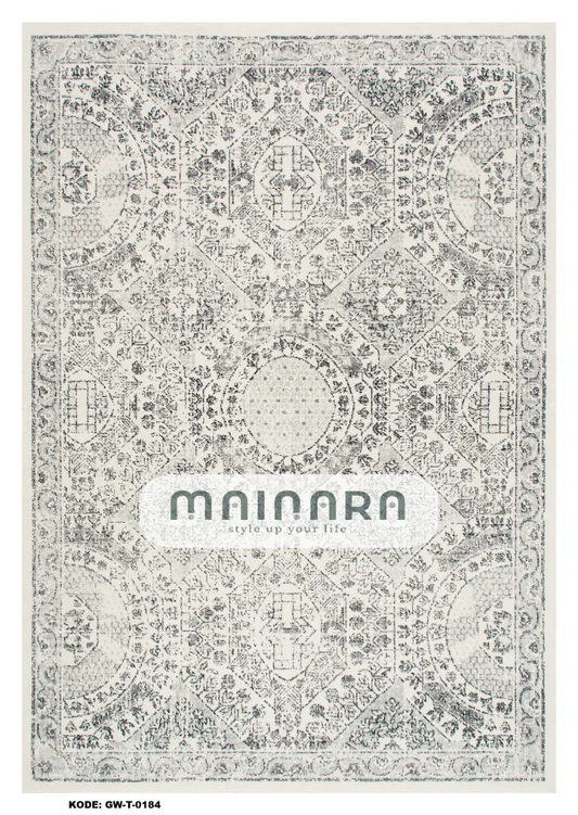 Karpet Tradisional (GW-T-0184) - Grey