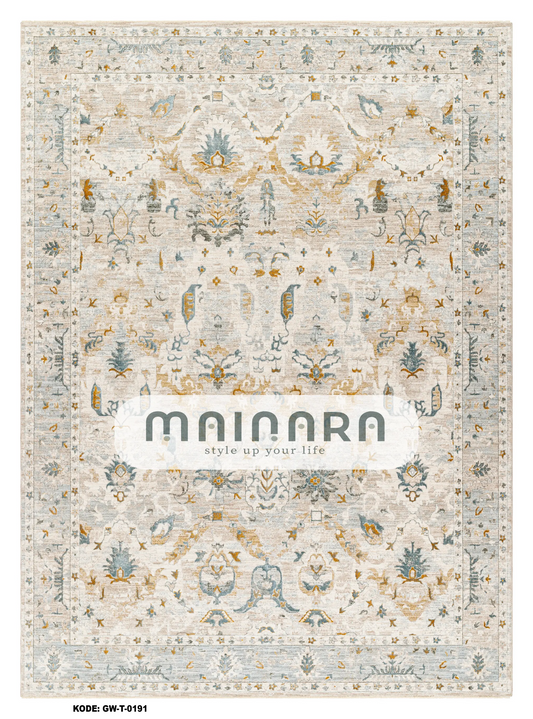 Karpet Tradisional (GW-T-0191) - Grey