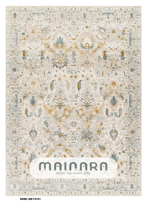 Karpet Tradisional (GW-T-0191) - Grey