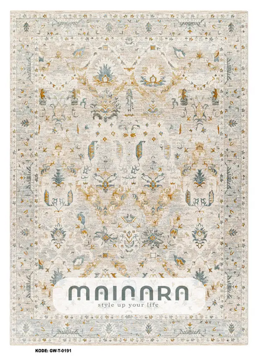 Karpet Tradisional (GW-T-0191) - Grey