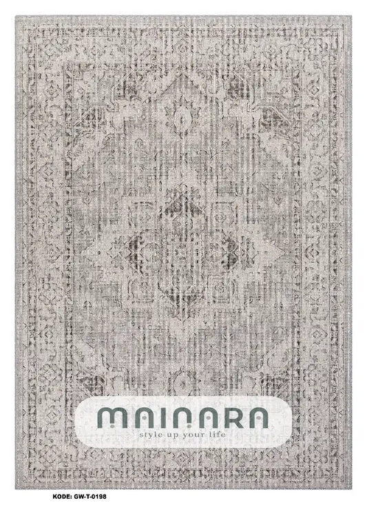 Karpet Tradisional (GW-T-0198) - Grey