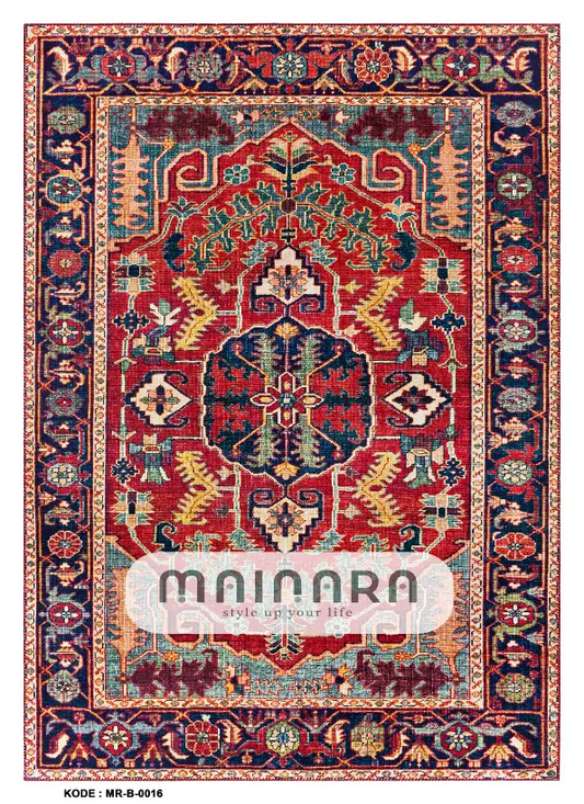 Karpet Bohemian (MR-B-0016) - Red,Blue,Orange,Green