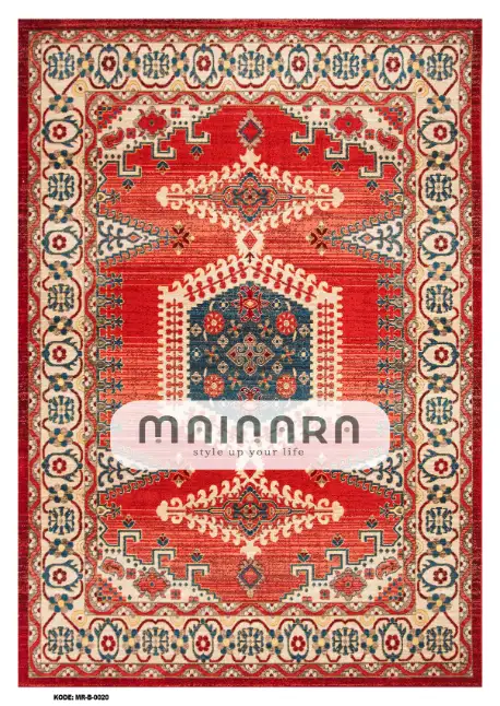 Karpet Bohemian (MR-B-0020) - Red