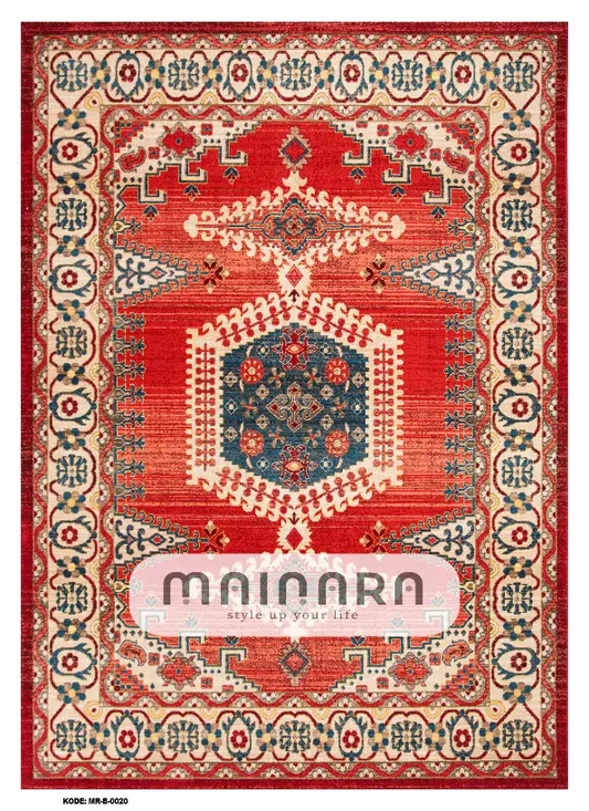 Karpet Bohemian (MR-B-0020) - Red