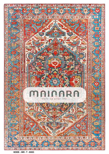 Karpet Tradisional (MR-T-0003) - Red,Blue,Green