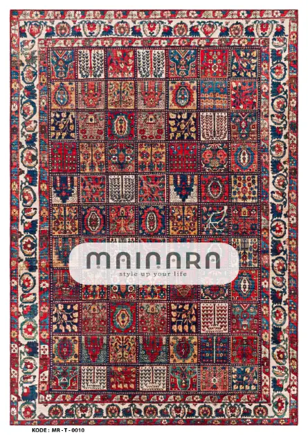 Karpet Tradisional (MR-T-0010) - Maroon,Red