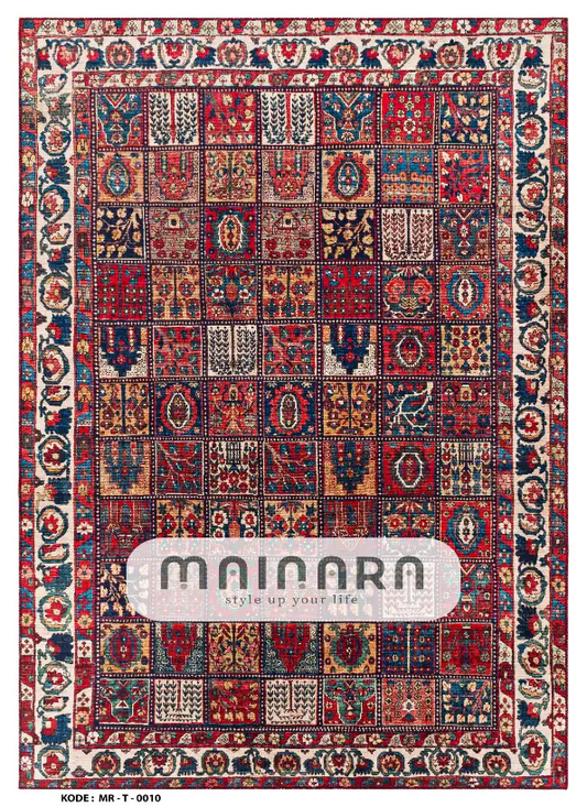 Karpet Tradisional (MR-T-0010) - Maroon,Red