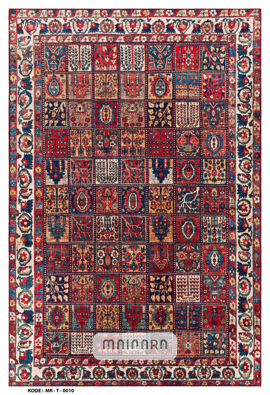 Karpet Tradisional (MR-T-0010) - Maroon,Red