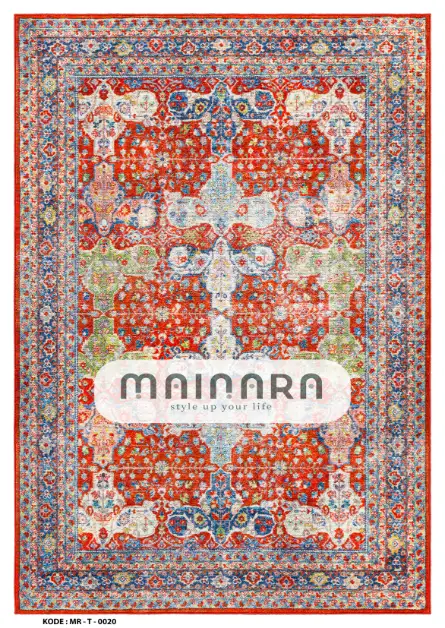 Karpet Tradisional (MR-T-0020) - Red,Blue,Green