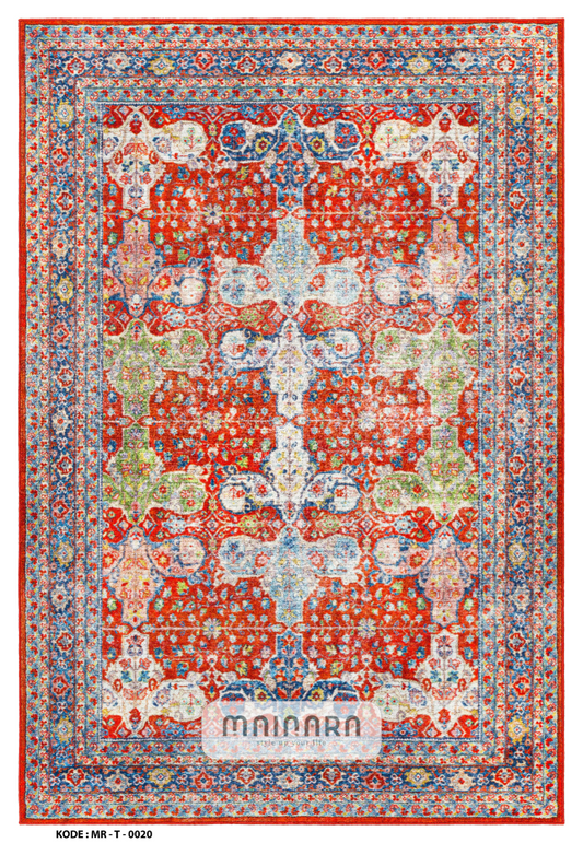 Karpet Tradisional (MR-T-0020) - Red,Blue,Green