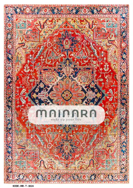 Karpet Tradisional (MR-T-0024) - Red